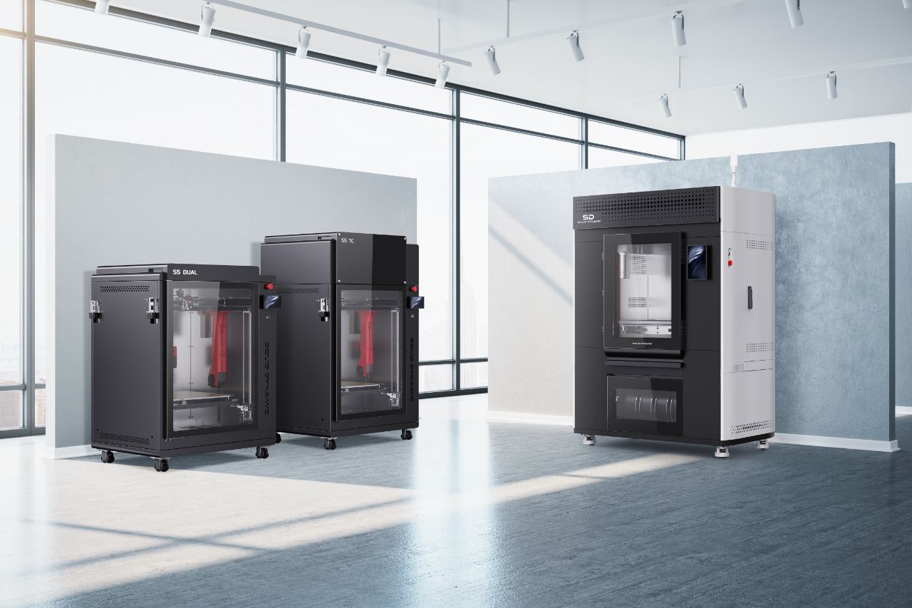 Solid Dynamic蔚戴数字携前沿复合材料连续纤维3D打印解决方案亮相2025 TCT深圳展